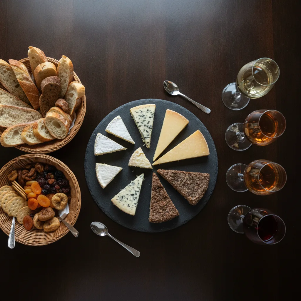 accords fromages vins français