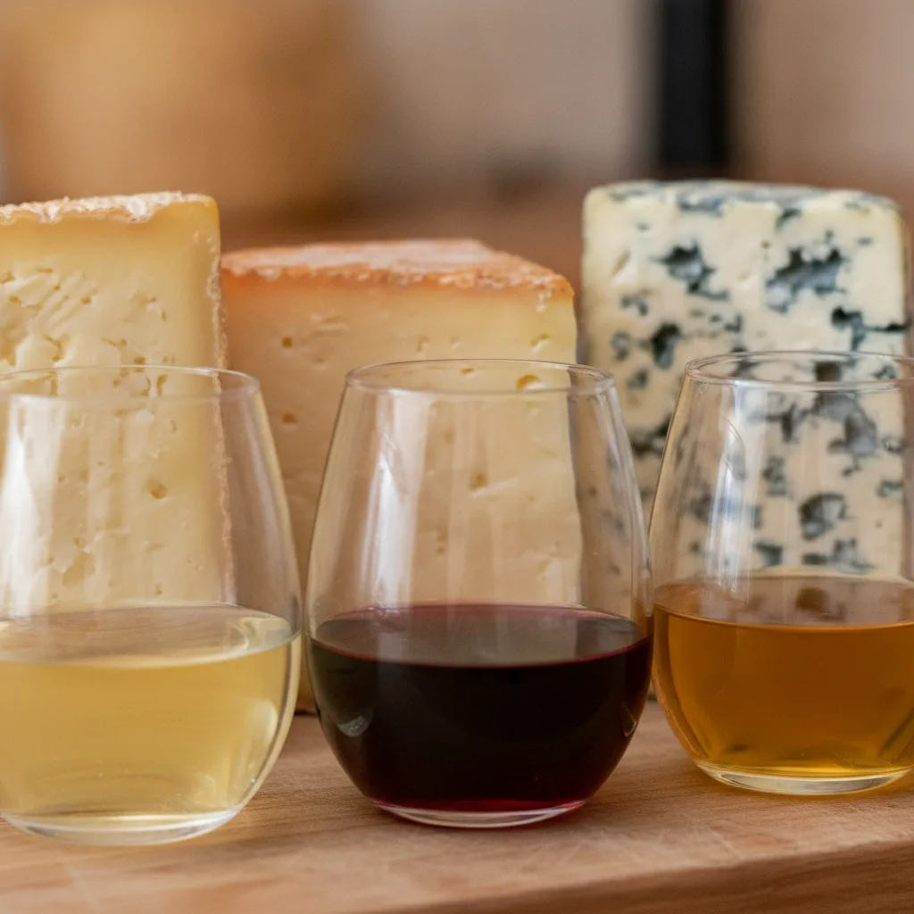 accords fromages vins français