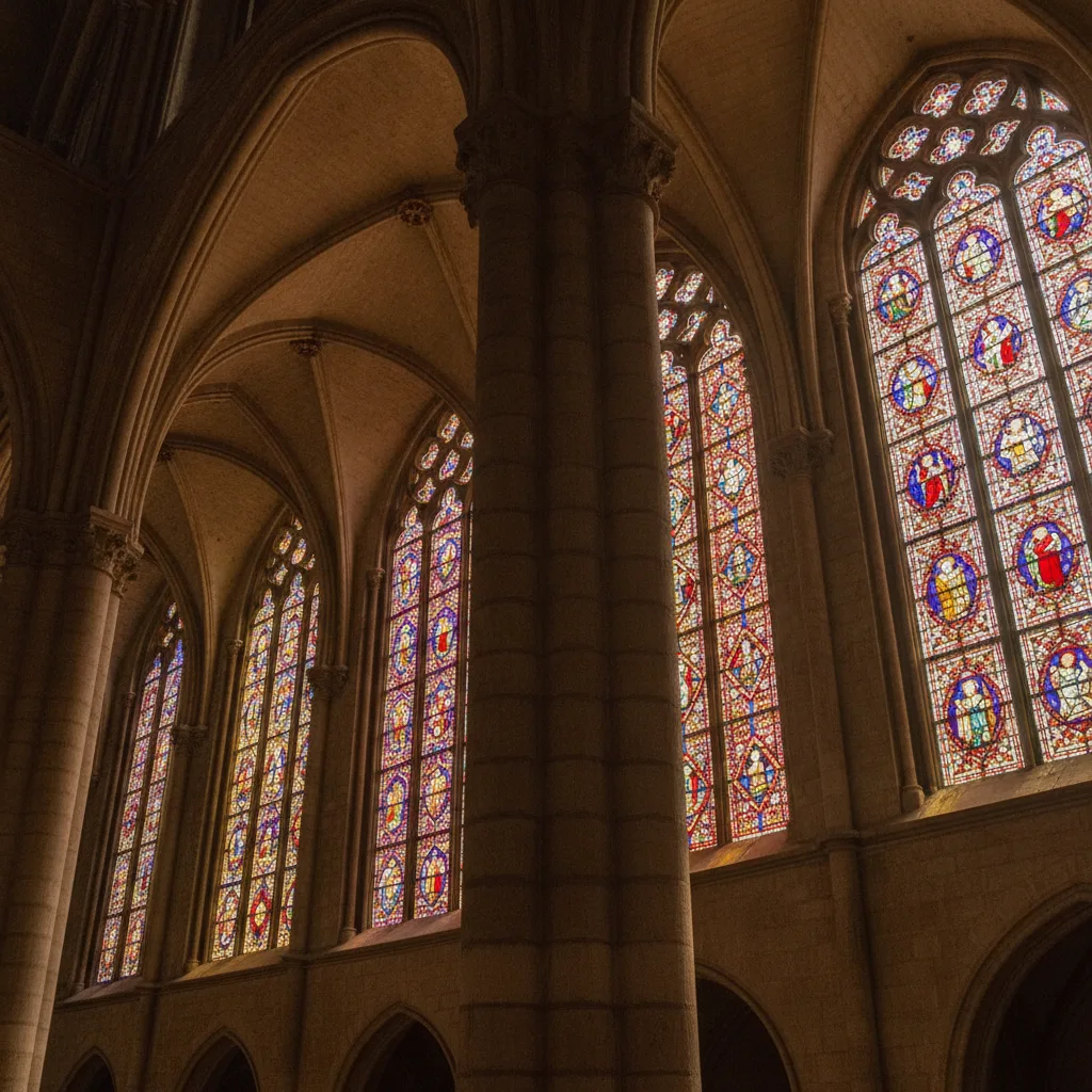 cathédrale Chartres vitraux histoire