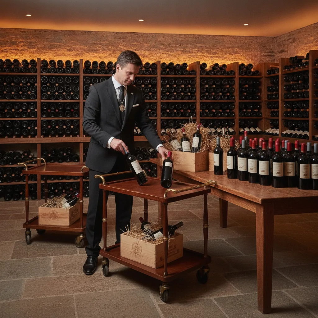 cave 30000 bouteilles hôtel