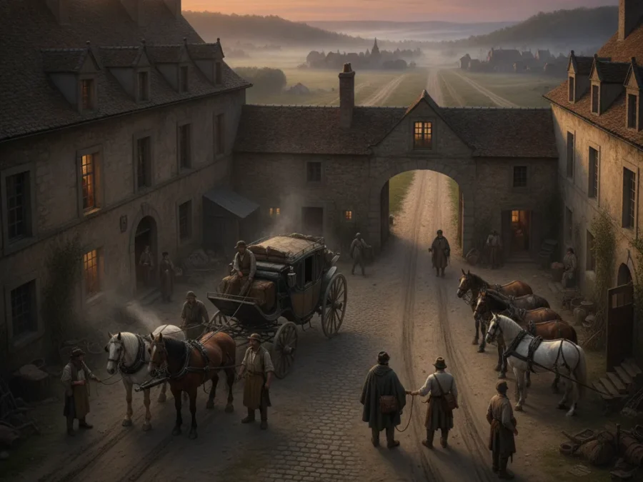 Relais de poste, histoire en France de Louis XI à 1873 - relais poste histoire france