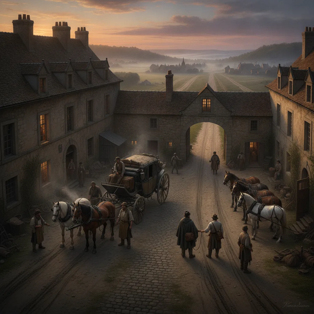 Relais de poste, histoire en France de Louis XI à 1873 - relais poste histoire france