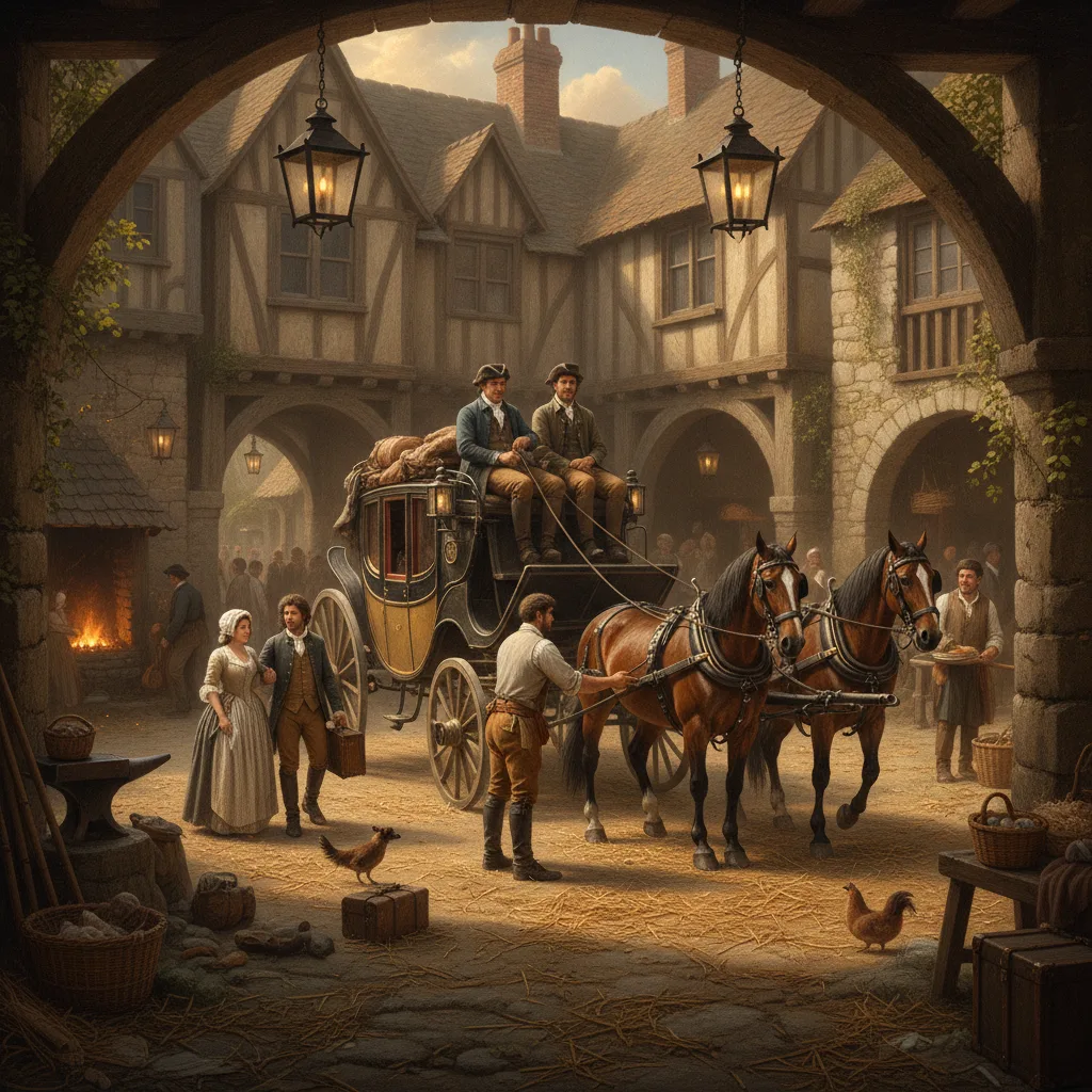 relais de poste histoire France