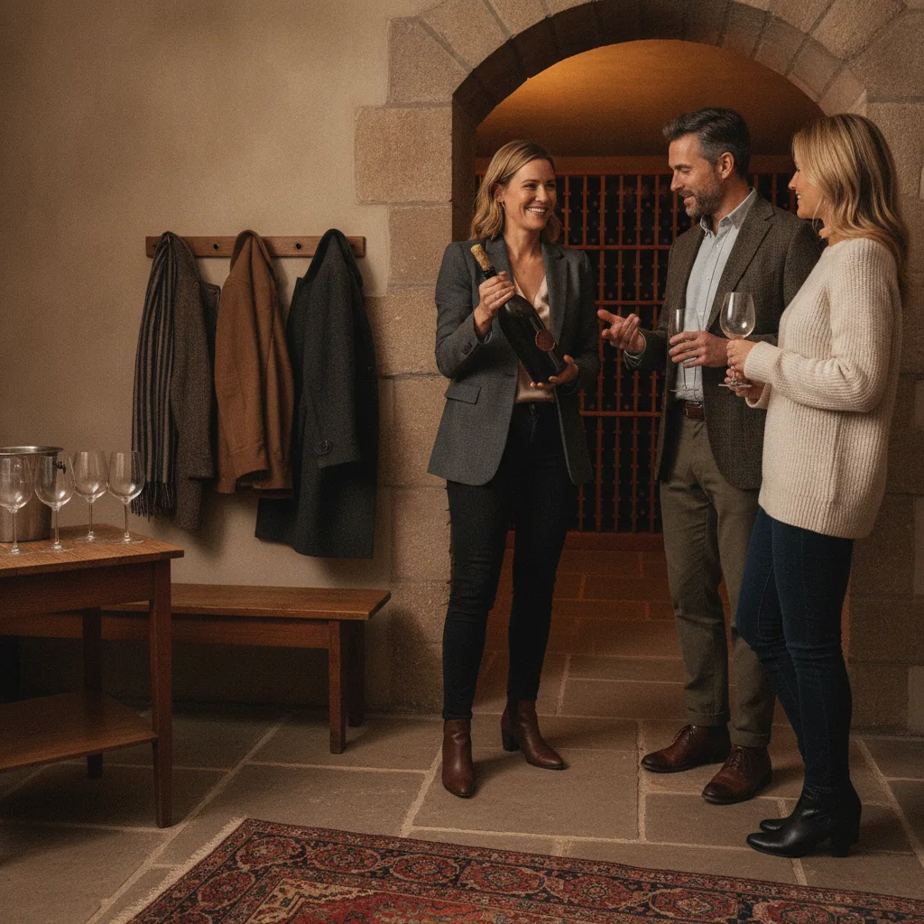 dîner en cave à vin événement privé